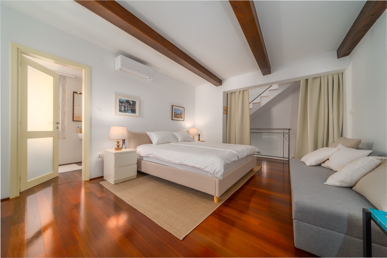rovinj apartments residence bedroom