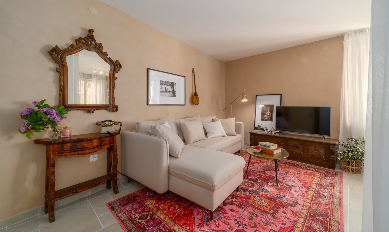 rovinj studio apartment rent living room