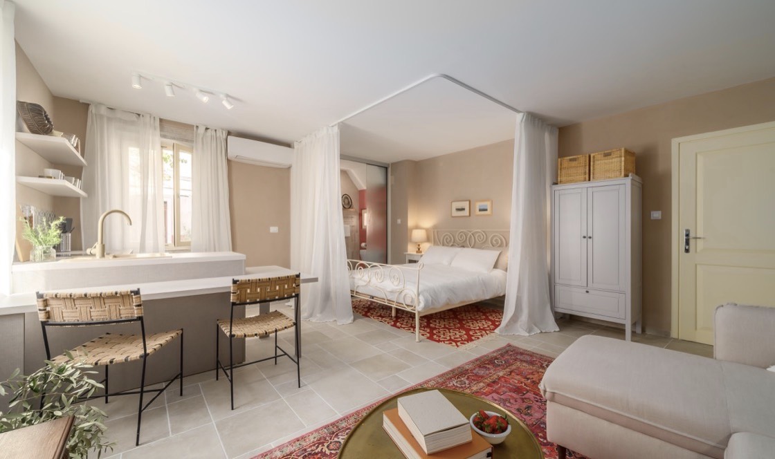 rovinj studio apartment rent living room